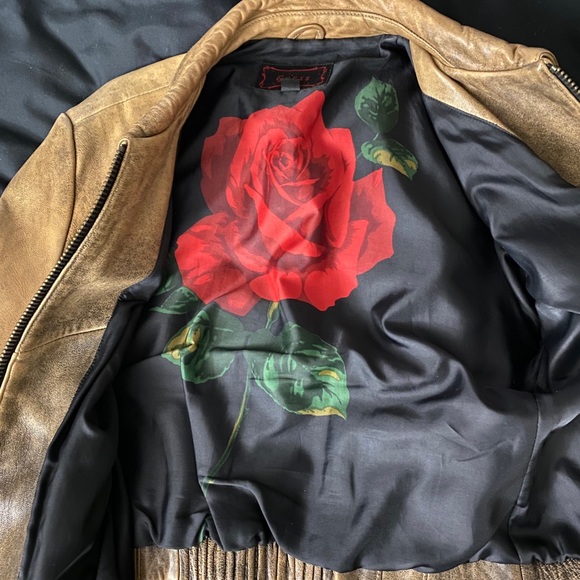 ๐AUTHENTIC VINTAGE GUESS genuine leather jacket - Picture 8 of 13